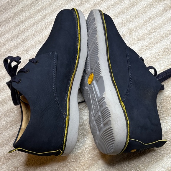 Samuel Hubbard Free Oxford Men's Navy Nubuck Leather Boots Size 10 , 43.5 - Picture 9 of 12